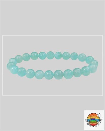 USA Amazonit Armband – Seltene Tiefgrüne AA+ Qualität (8 mm)