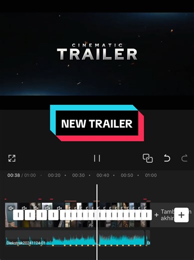 New Cinematic trailer #trailer #templatecapcut #cinematic #teaser #templatetrailer #action #trailerfilm #fyp #trend #viral #foryou