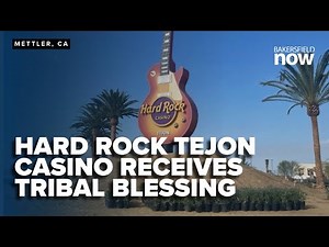 Hard Rock Tejon Casino set to open with iconic guitar and tribal blessing