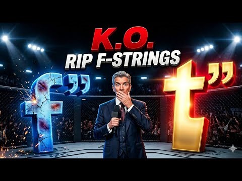 Python’s New Heavyweight Champion: RIP f-strings 🥊