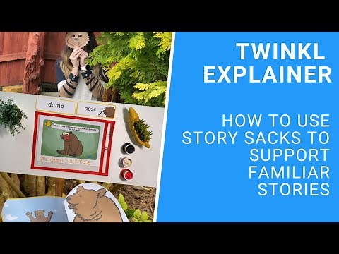 How to Use Story Sacks to Support Familiar Stories