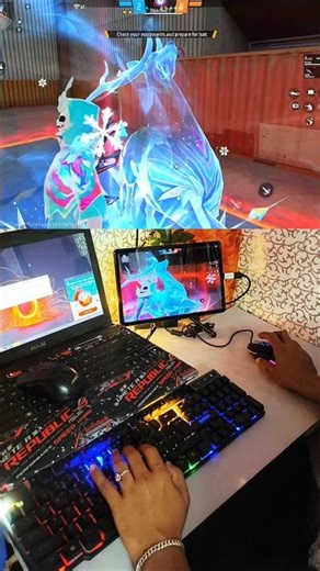 😅mobile gaming keyboard #shorts #gaming #freefire #games #highlights