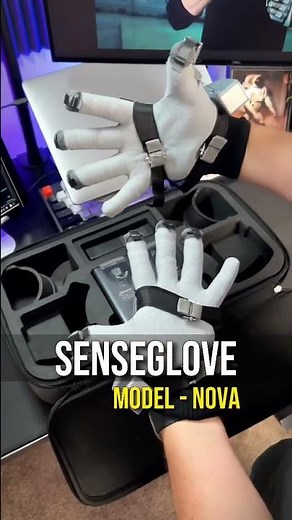 SenseGlove Nova VR Force Feedback Haptic Gloves Are AMAZING !