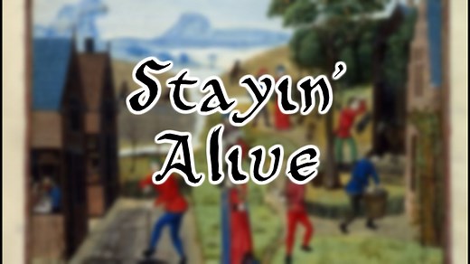 Stayin' Alive translated into Middle English (Spoken from 1100 to 1400) | Steve the vagabond - Silly Linguistics