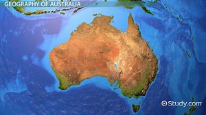 Physical Features of Australia | Geographical Map & Topography - Video | Study.com