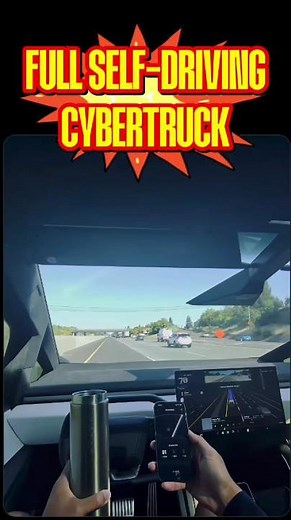 🚨 Tesla Cybertruck FULL SELF-DRIVING Is HERE! 🤯 First Real FSD Experience