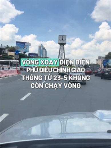 Điều Chỉnh Giao Thông Vòng Xoay Điện Biên Phủ