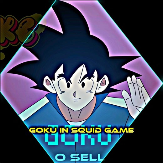 Goku in squid game
