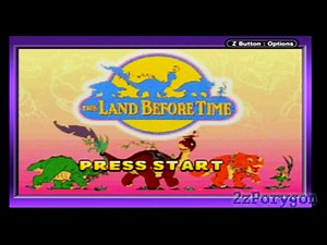 The Land Before Time (GBA) - Complete playthrough