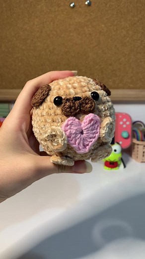 Cómo Hacer un Pug Redondito Crochet