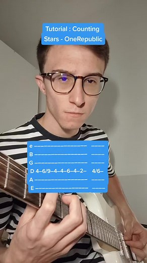 How to Play Counting Stars on Electric Guitar: Easy Tutorial