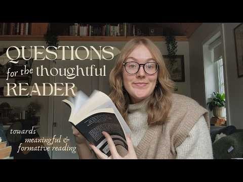 how to read for meaning (not just entertainment) // advice for intentional, reflective reading