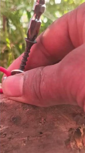 Wood wire tips and tricks | Wood working tips and tricks | DIY WOOD IDEAS | #wood #shorts #tips