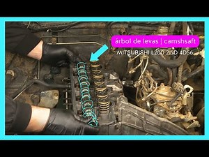 MITSUBISHI L200 2.5D 4D56 Camshaft / Árbol de levas .