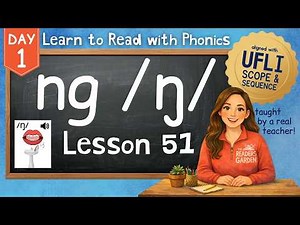 NG /ŋ/ Digraph | Lesson 51 Day 1 | LEARN PHONICS | Aligned with UFLI Scope & Sequence
