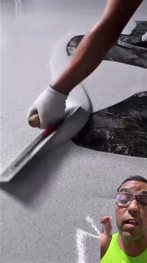 Renovate your floor with liquid granite easily, quickly, and without demolition.