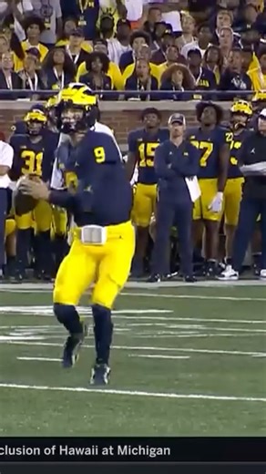 39K views · 1K reactions | #OTD in 2022, J.J. McCarthy made his first Michigan start in a 56-10 win over Hawaii. Monday night, he won his NFL debut  | Big Ten Network | Facebook