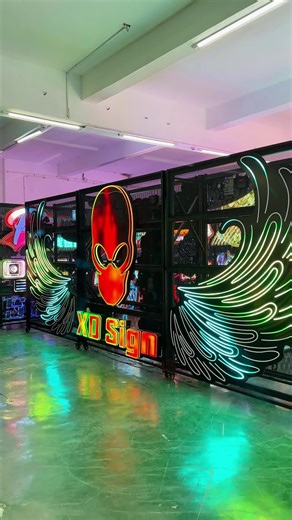 Custom LED and Neon Signs Showcase at XD SIGN Factory