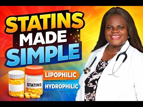Simple breakdown of statin medications