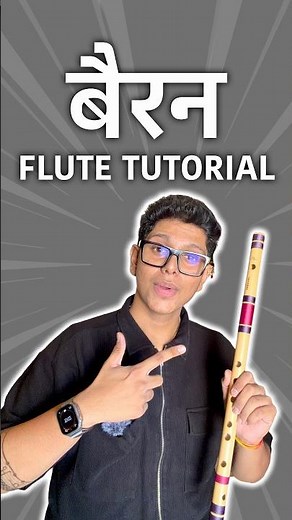 Bairan - Flute Tutorial🪈🔥| Easy Beginner song on basuri | Lesson notes notation |How to play music