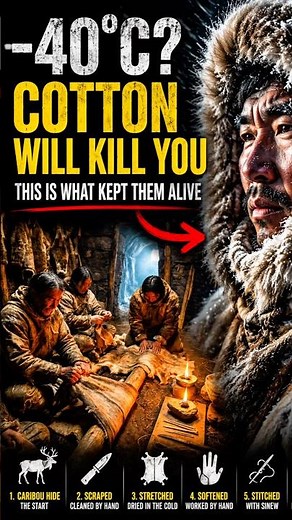 How the Inuit Survived -40°C Without Modern Clothing