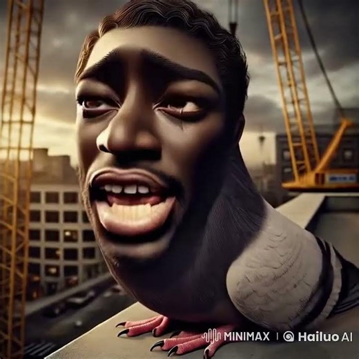 The Pigeon Is Crying 😢🕊️