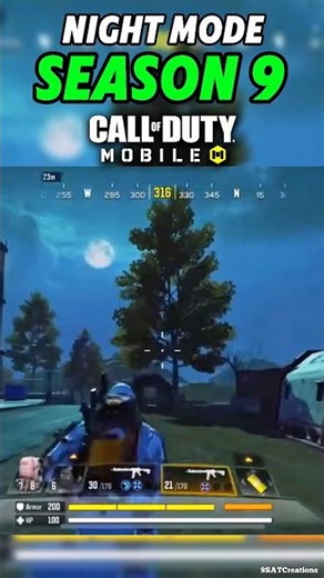 ✅Finally NIGHT MODE is Coming in Isolated Map SEASON 9 COD MOBILE #shorts #trending #codm