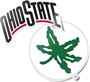 Desert Cactus The Ohio State University Sticker OSU Buckeyes Vinyl Decal Laptop Water Bottle Car Scrapbook (4 Inch Set V2)