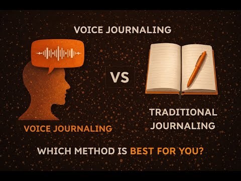 Voice Journaling Versus Traditional Writing Depth