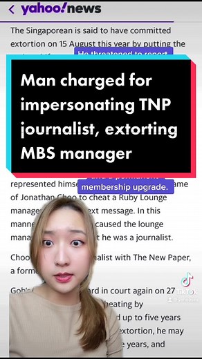 Man Charged for Impersonating Journalist in Singapore