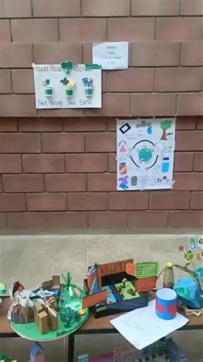 Our Grade II students beautifully presented their Science projects on Environment and the 3 R’s Reduce, Reuse, Recycle Little learners with big messages, learning to protect and care for our planet! #GradeII #ScienceProject #Environment #3Rs #ReduceReuseRecycle GreenFuture | Ladybird Grammar School "Blue Branch"