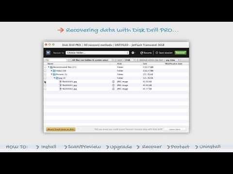 Disk Drill 2 : Recovering data with Disk Drill PRO | Video Tutorial #4
