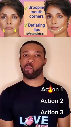 1K views · 129 reactions | 3 Simple Facial Exercise For Saggy Cheeks...