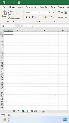 How to Insert a New Worksheet in Microsoft Excel In Bangla