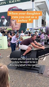 There is no keeping secrets with kids around 🤣 #horse #horses #horseracing | The Jockey Club
