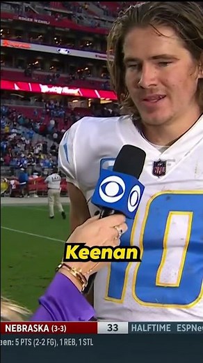 Justin Herbert discusses making history against the Cardinals👏 #shorts #chargers