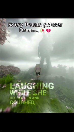 Every Potato pc users Dream..🥀💔 #trending #minecraft #shortsfeed #viral #viralshort #foryou #fyp