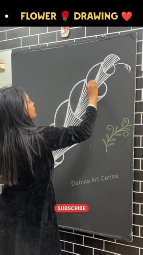 Flower Drawing ❤🔥 #shorts #shortsfeed #drawing #art #youtubeshorts #ytshorts #artist #foryou