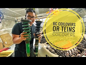 Tein Coilovers To BC Coilovers Step By Step Install - Acura TL