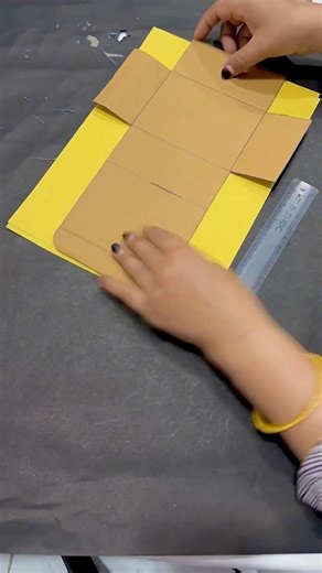 How_to_make_box_Using_card_board_Pape r_#diy_#shorts_#craft_#art_#trending_#viral video_#shortfeed