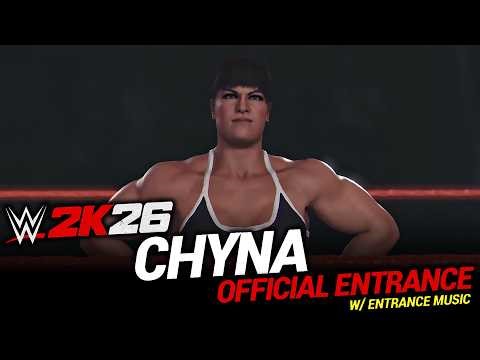 WWE 2K26: Chyna Full Official Entrance!