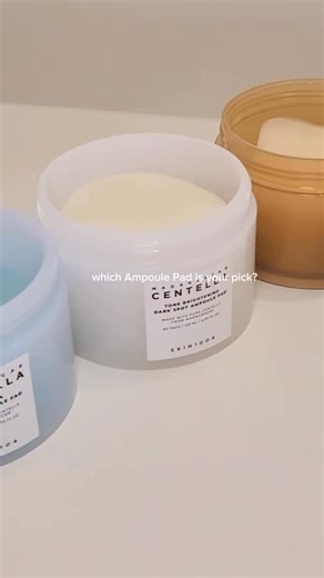 SKIN1004 Global Official on Instagram: "SKIN1004 has new additions to the ampoule pad family! ✨ Say hello to our NEW Hyalu-Cica Jelly-Fit Ampoule Pad and Tone Brightening Dark Spot Ampoule Pad. These two are here to join our best-selling classic, the Centella Quick Calming Pad. No matter your skin goal, we have a pad for you: 💧 Hyalu-Cica Jelly-Fit Ampoule Pad Instantly cools and provides deep hydration, penetrating up to 20 layers of skin. Its unique diamond pattern ensures max absorpti