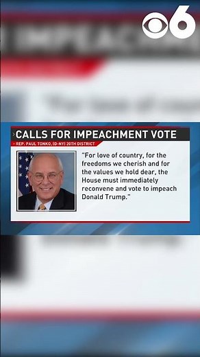 Tonko calls for Congress to reconvene, consider impeachment after Trump Iran threats