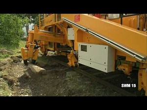 Sleeper replacement machine