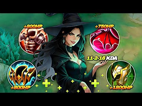 ONLY REAL ALICE MAINS USE THIS BUILD 😈 Sustain GOD | MLBB