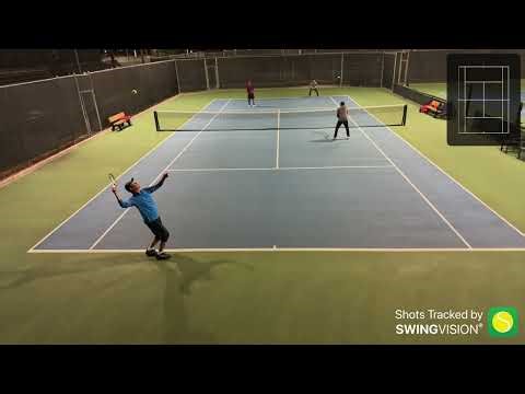 USTA 3.5 Doubles | Intense Practice Match 🔥 Unreal Points & Long Rallies