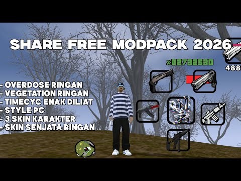 SHARE MODPACK FREE 2026 GTA SAMP ANDROID - GTA SAMP ANDROID