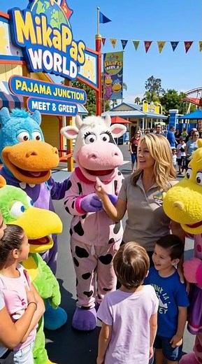 Denise Austin Pasteris Meets The Pajanimals!