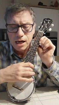 Ukulele stimmen mit App. Für William und Grant.
