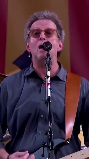 Eric Clapton performing